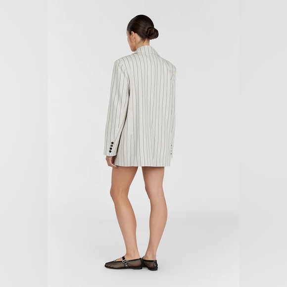 DISSH Murphy Natural Pinstripe Blazer NWT - Picture 7 of 7